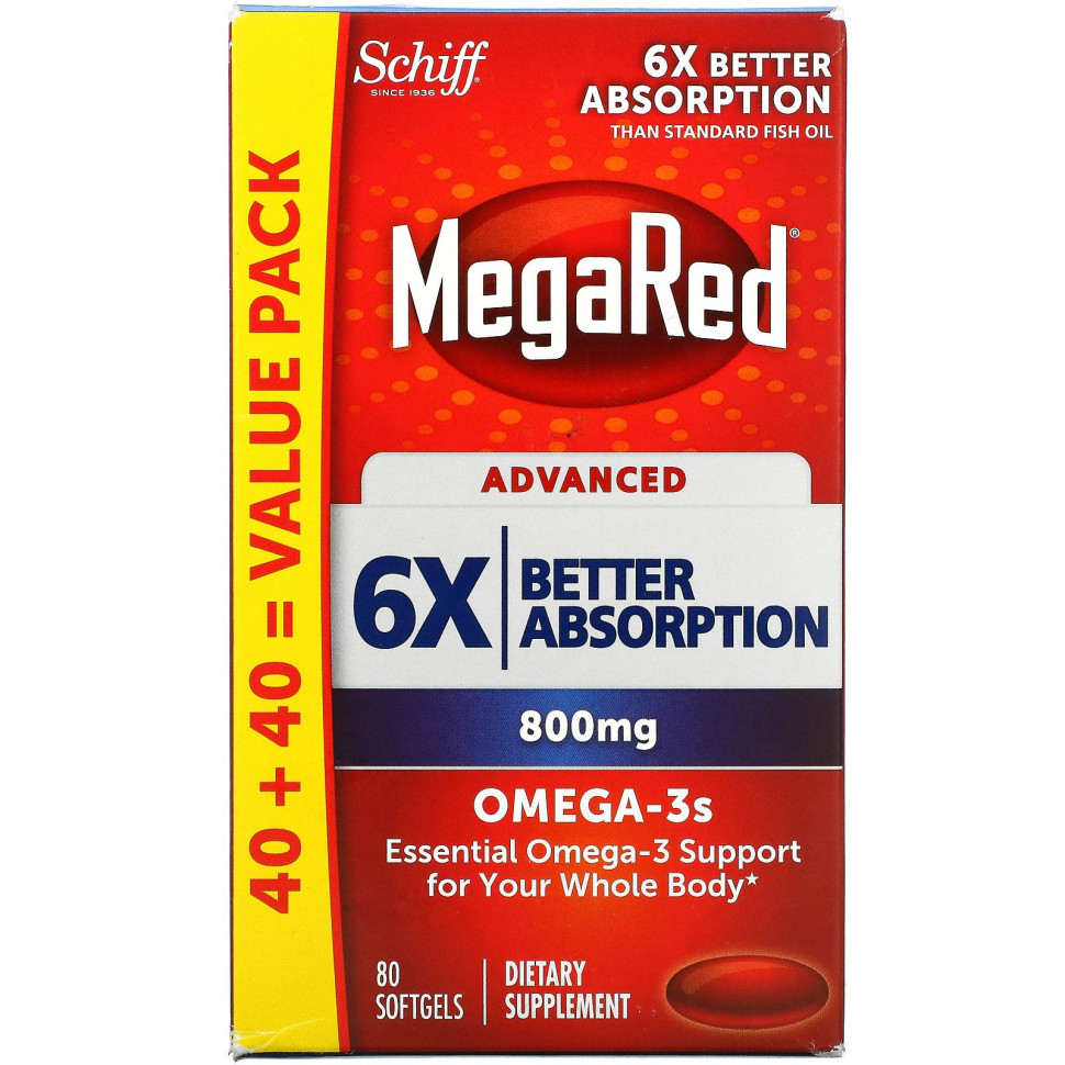  Schiff, MegaRed, , 800 , 80    Iherb ()  