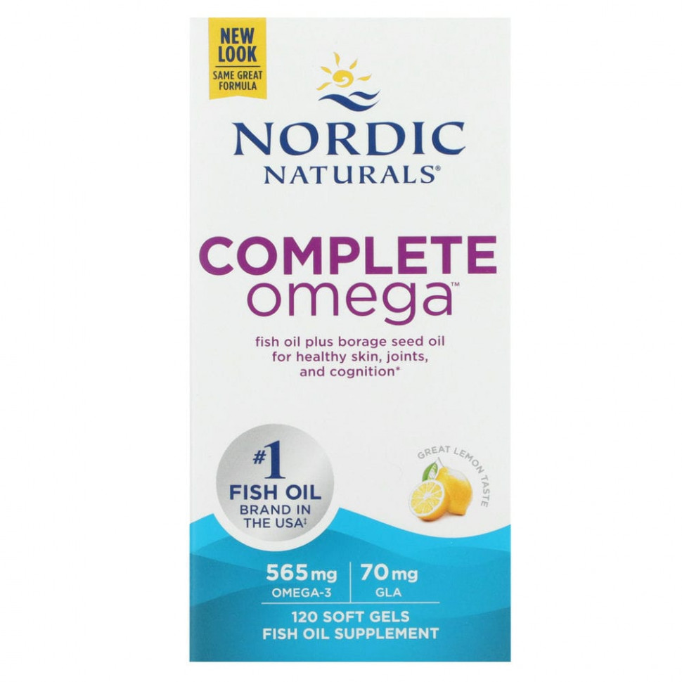  Nordic Naturals, Complete Omega,   , 282,5 , 120     -     , -, 
