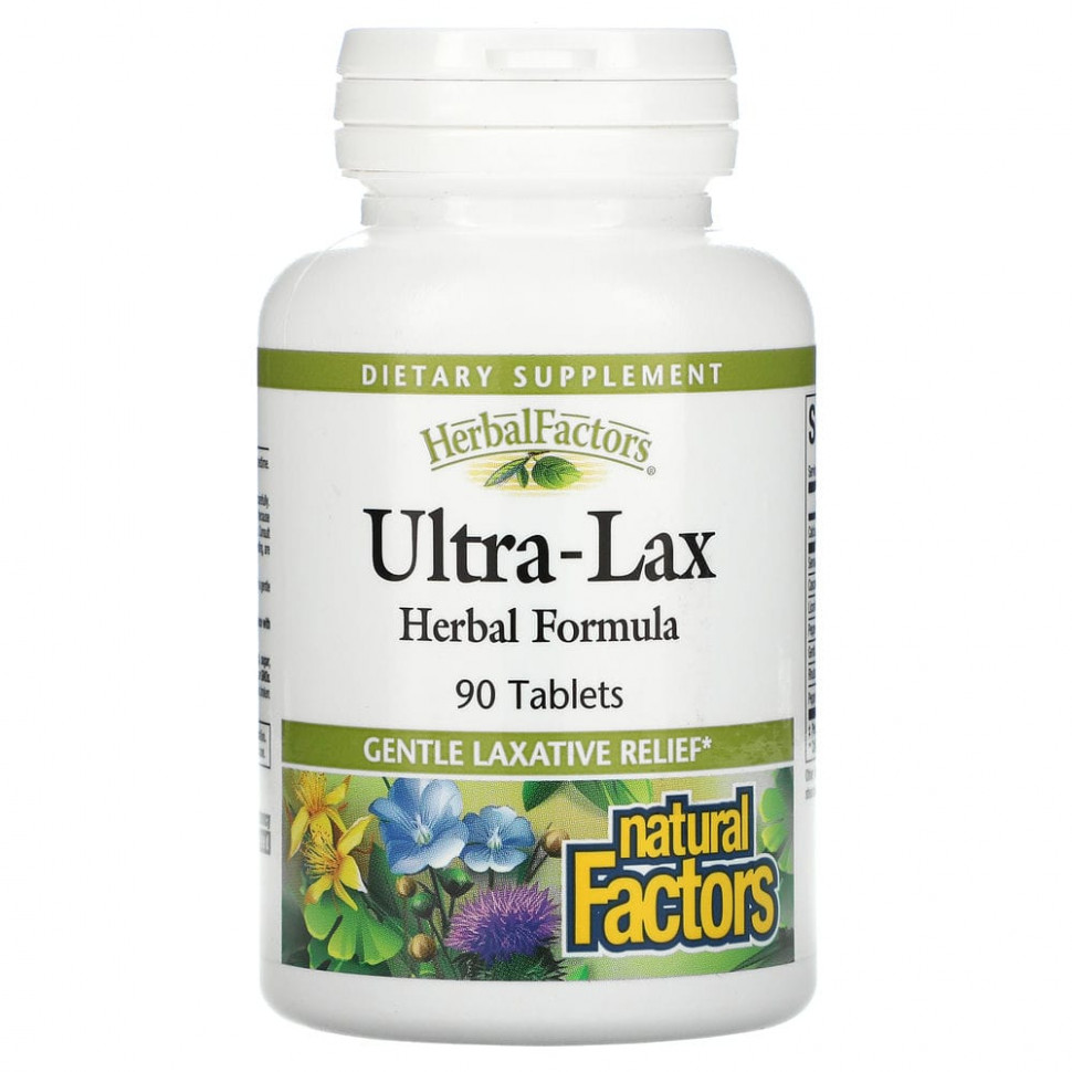  Natural Factors, Ultra-Lax,  , 90     -     , -, 