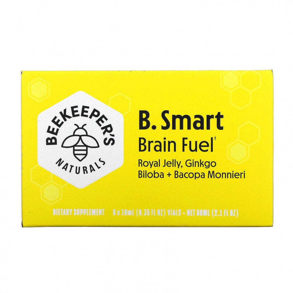  Beekeeper's Naturals, B. Smart Brain Fuel, 6   10  (0,35 . )    -     , -, 