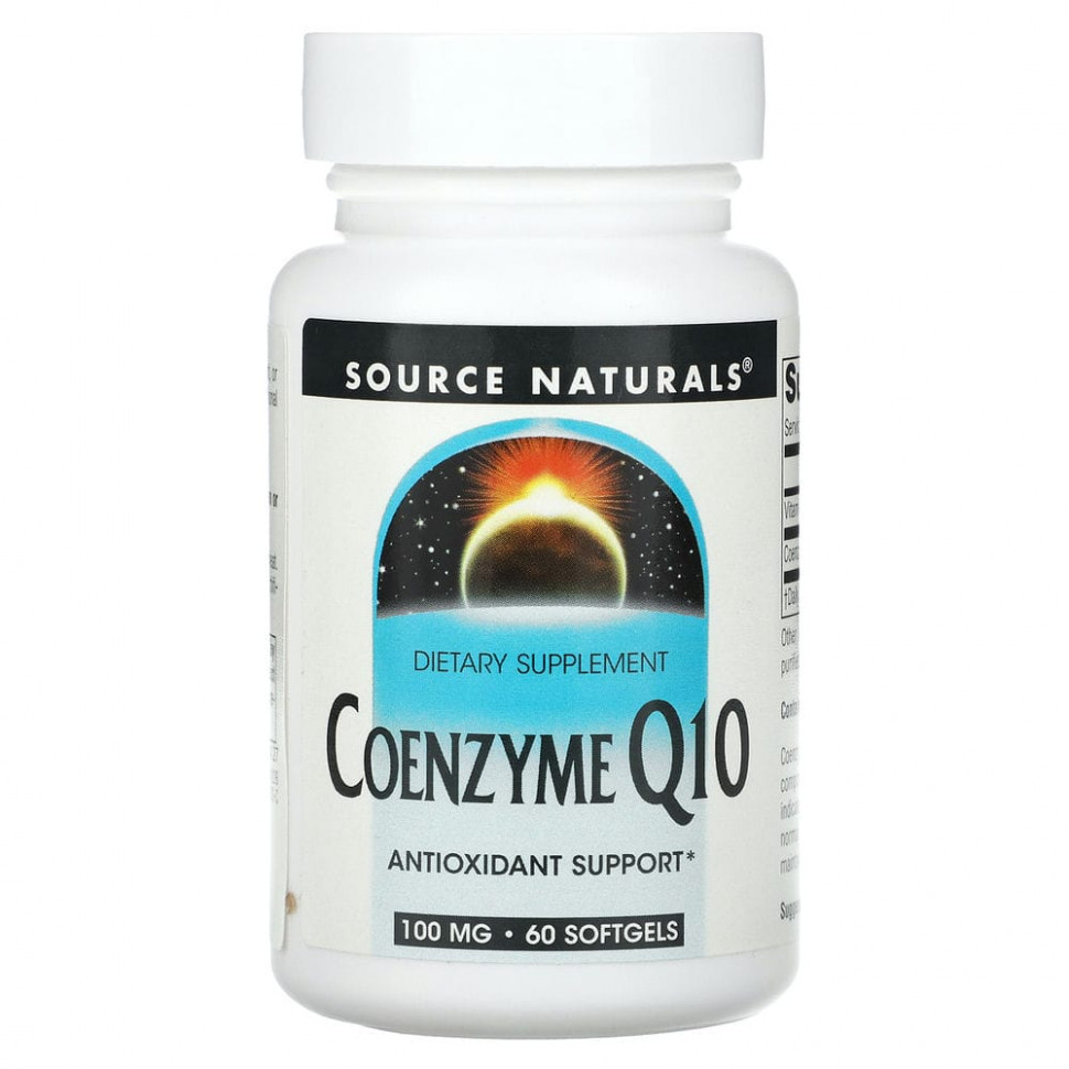  Source Naturals,  Q10, 100 , 60      -     , -, 