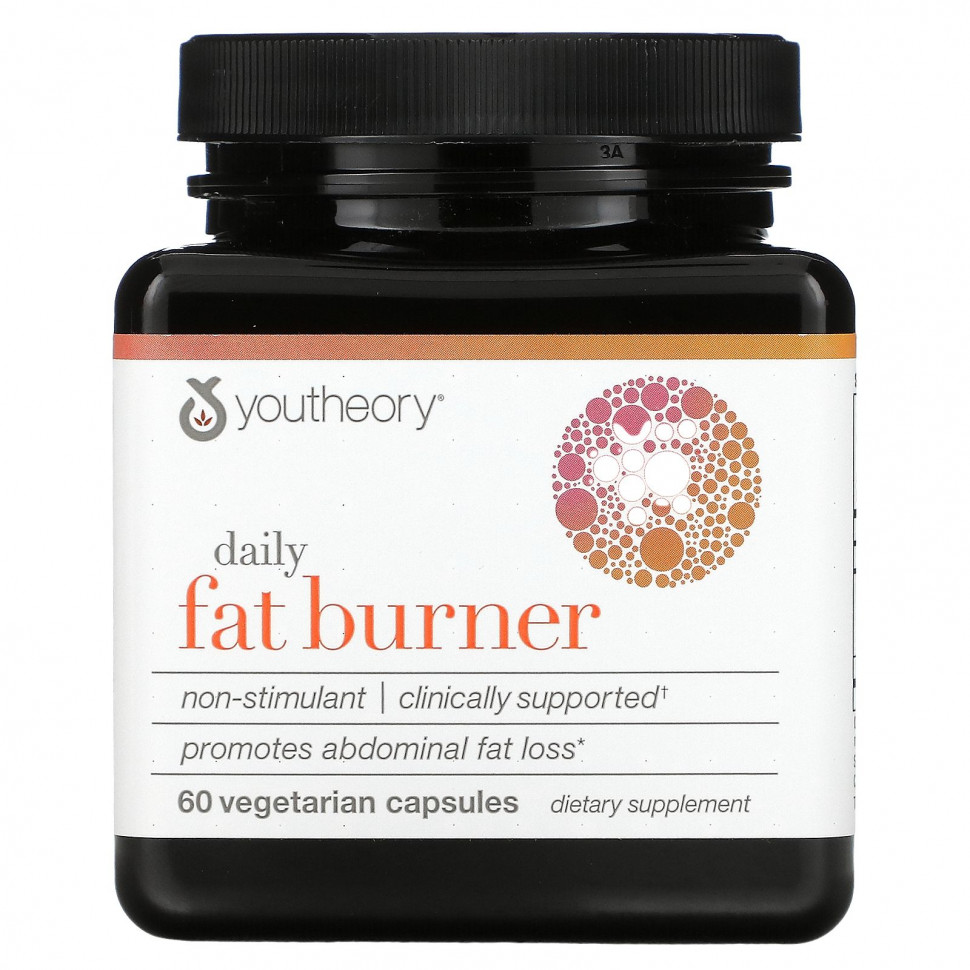  Youtheory, Daily Fat Burner, 60      -     , -, 