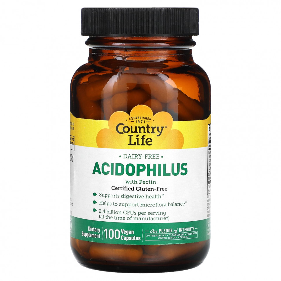  Country Life, Acidophilus  , 100      -     , -, 