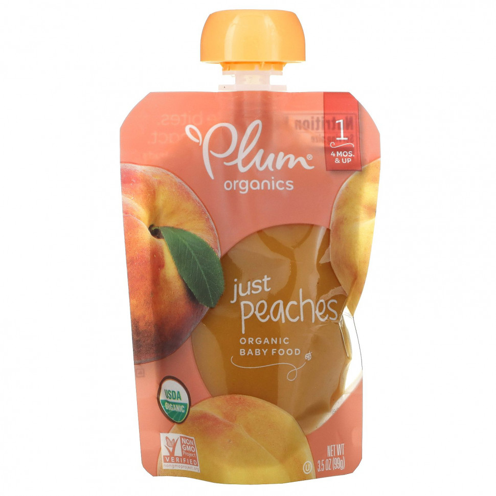 ���� Plum Organics, ������������ ������� �������, ��� ����� �� 4 �������, �������, 99 � (3,5 �����)  Iherb (������) ������ ������