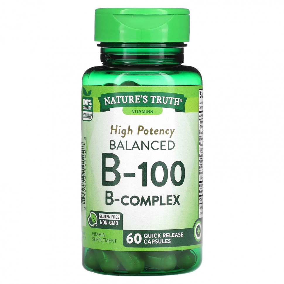  Nature's Truth, Balanced B-100,  , 60        -     , -, 