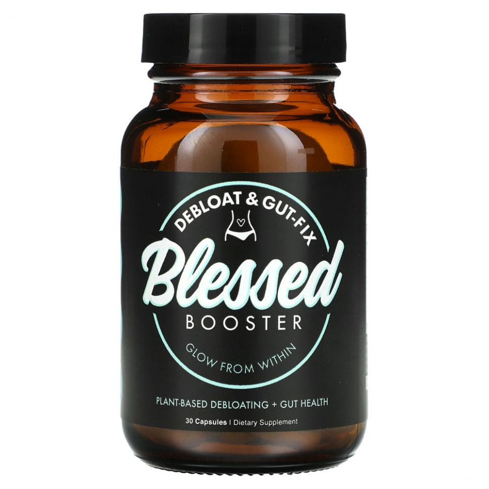  Blessed, Debloat & Gut-Fix Booster, 30     -     , -, 