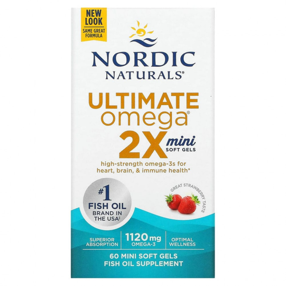  Nordic Naturals, Ultimate Omega 2X,   , 560 , 60 -    -     , -, 