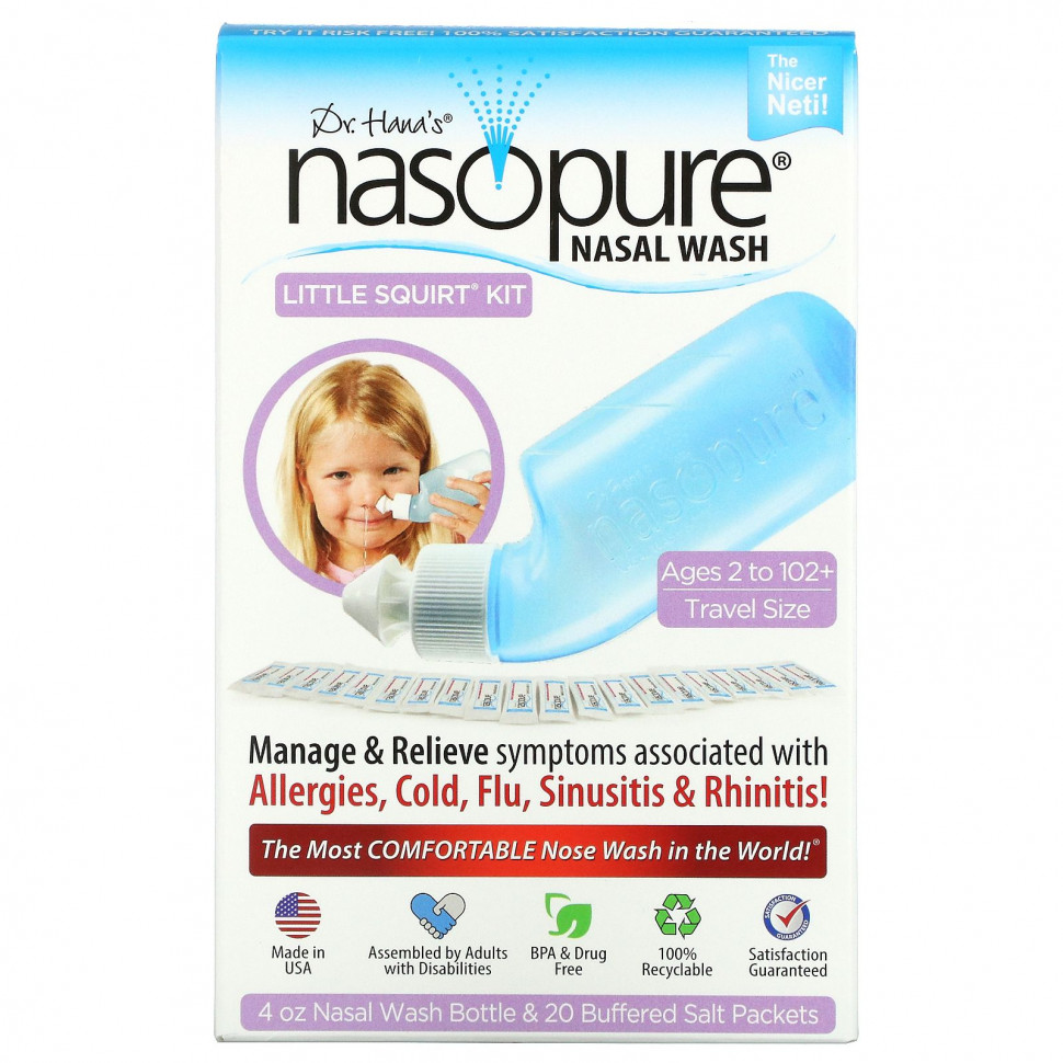  Nasopure,  Wash System, Little Squirt Kit, 1     -     , -, 