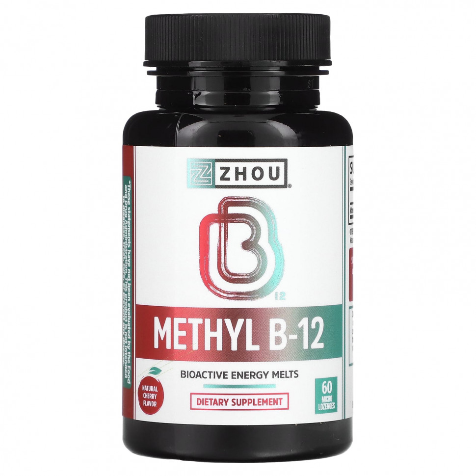  Zhou Nutrition, Methyl B-12,  , 60     -     , -, 