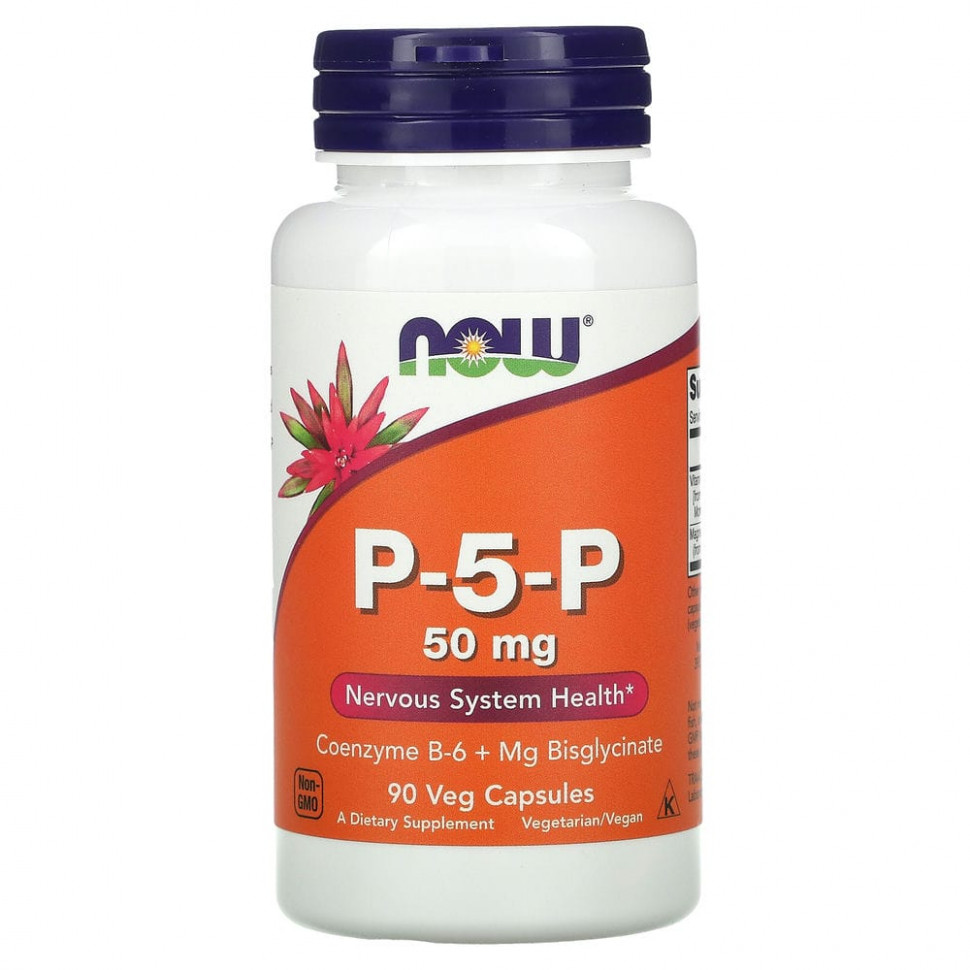  NOW Foods, P-5-P, 50 , 90      -     , -, 