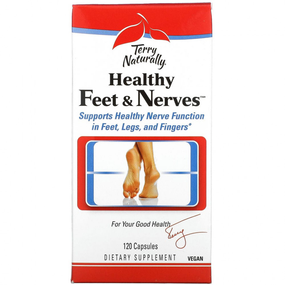  Terry Naturally, Terry Naturally, Healthy Feet & Nerves,    , 120     -     , -, 