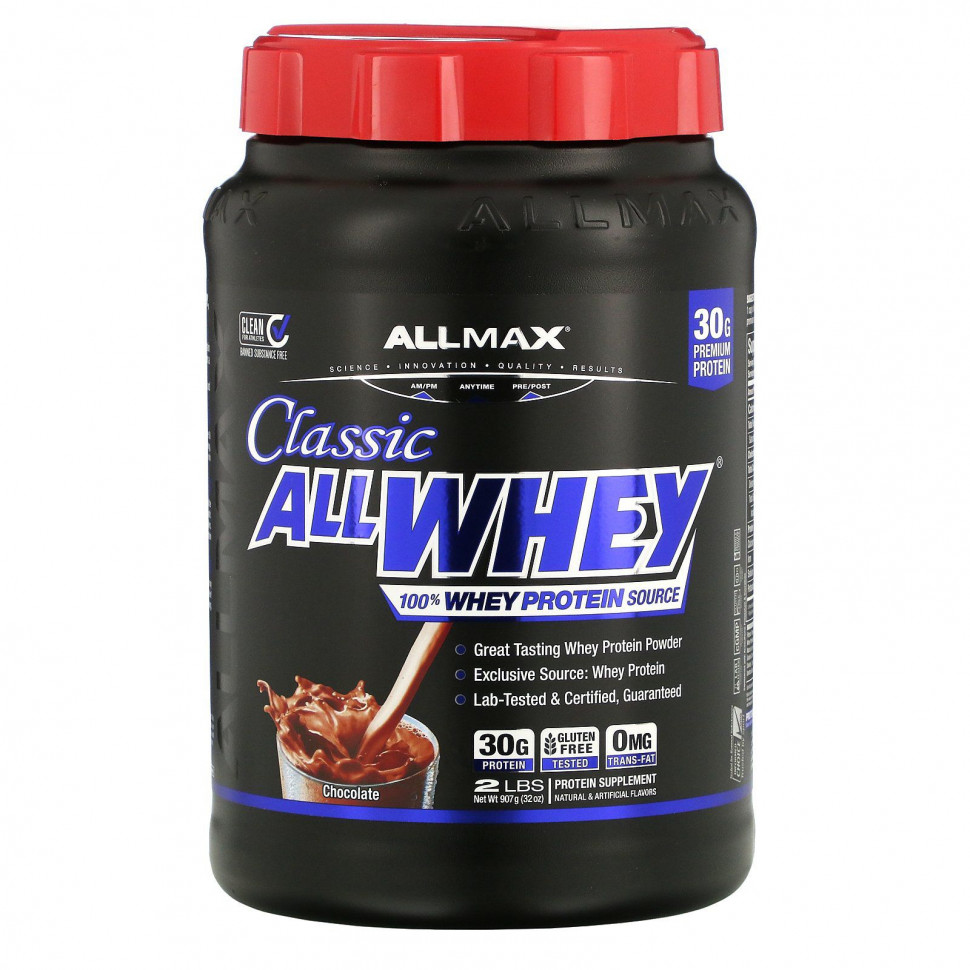  ALLMAX Nutrition, AllWhey Classic, 100 %  , , 907  (2 )    -     , -, 