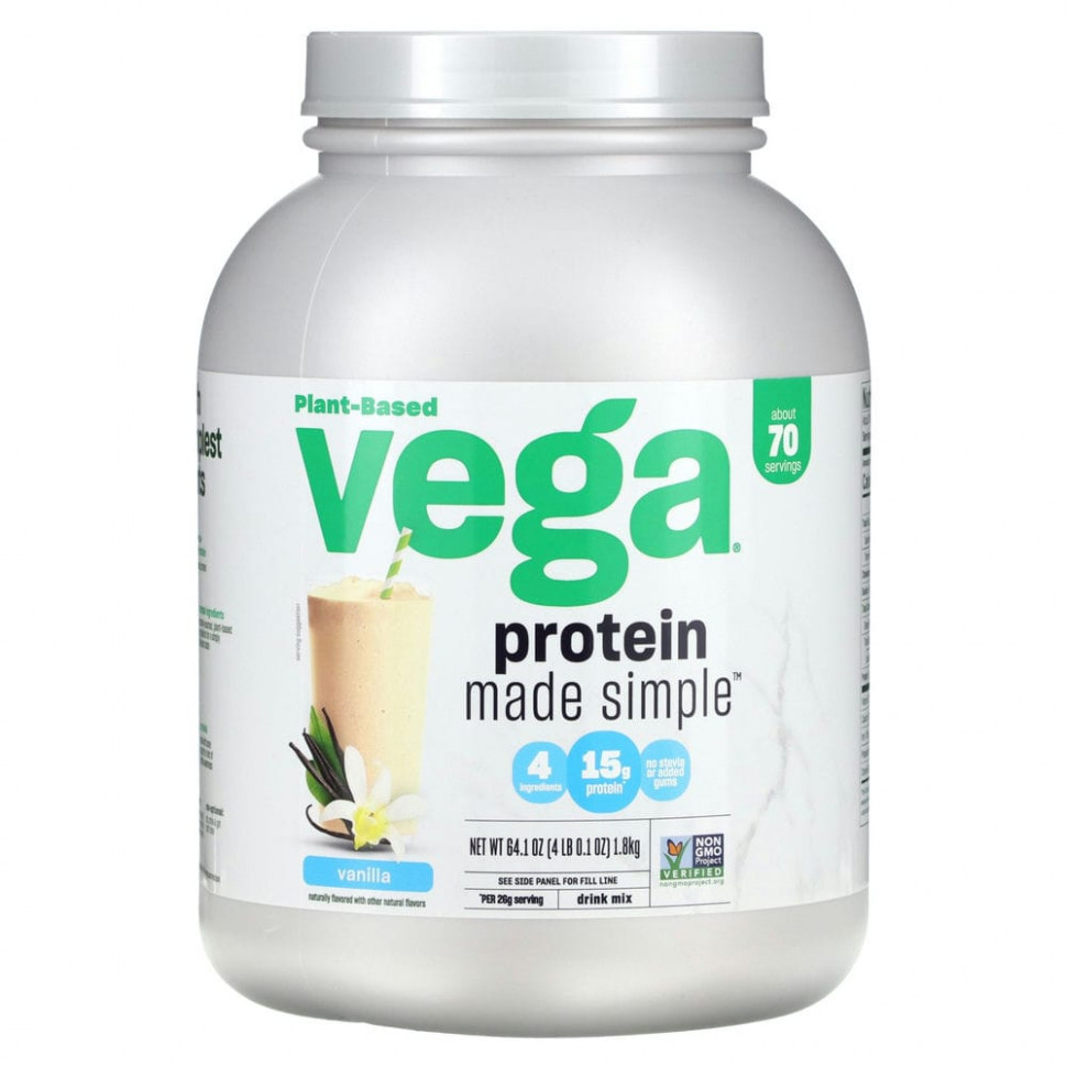  Vega, Plant-Based Protein Made Simple, , 4  (0,1 )    -     , -, 