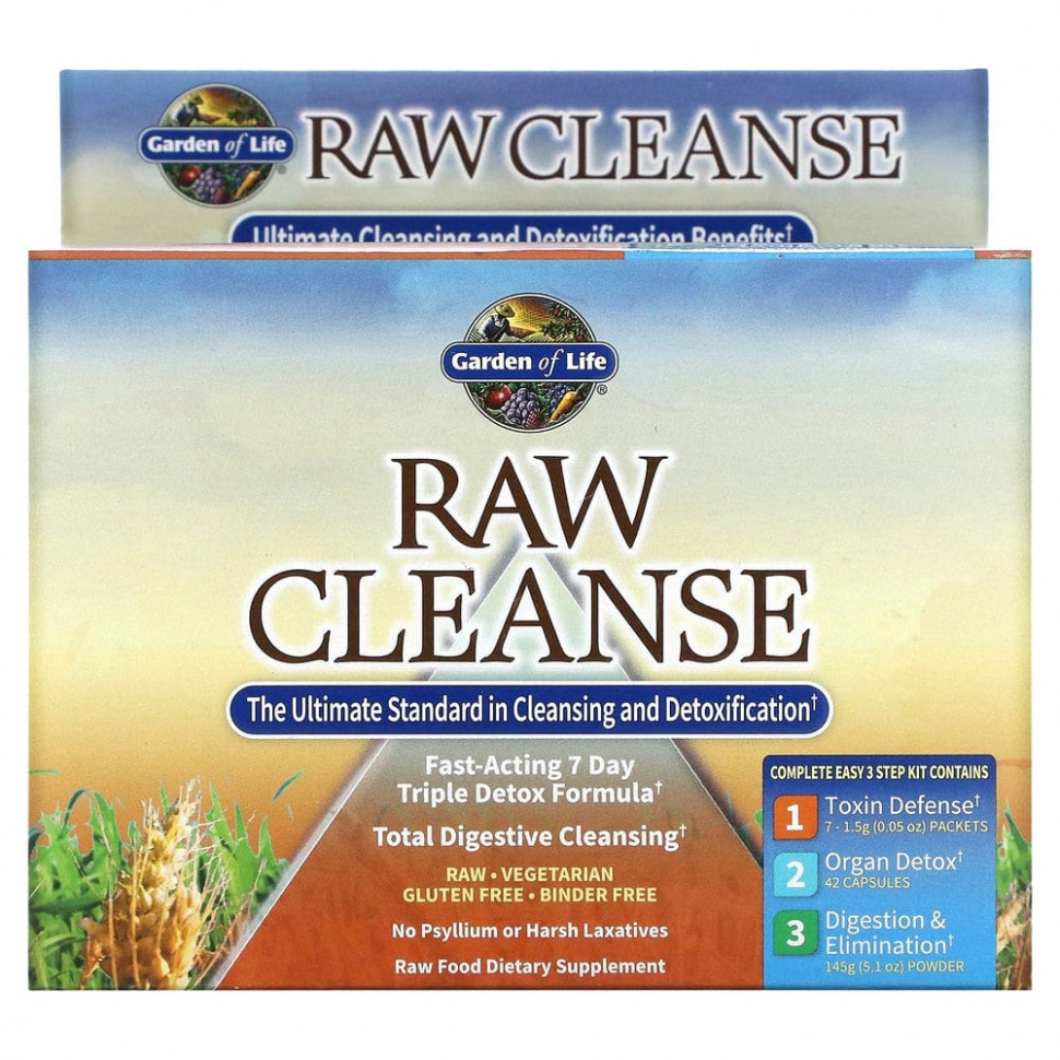  Garden of Life, RAW Cleanse,     ,   3 ,      -     , -, 