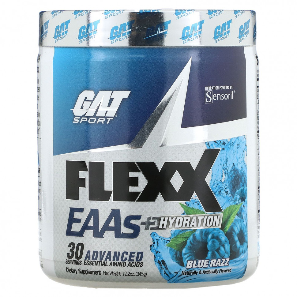  GAT, Flexx EAA + Hydration, Blue Razz, 360  (12,69 )    -     , -, 