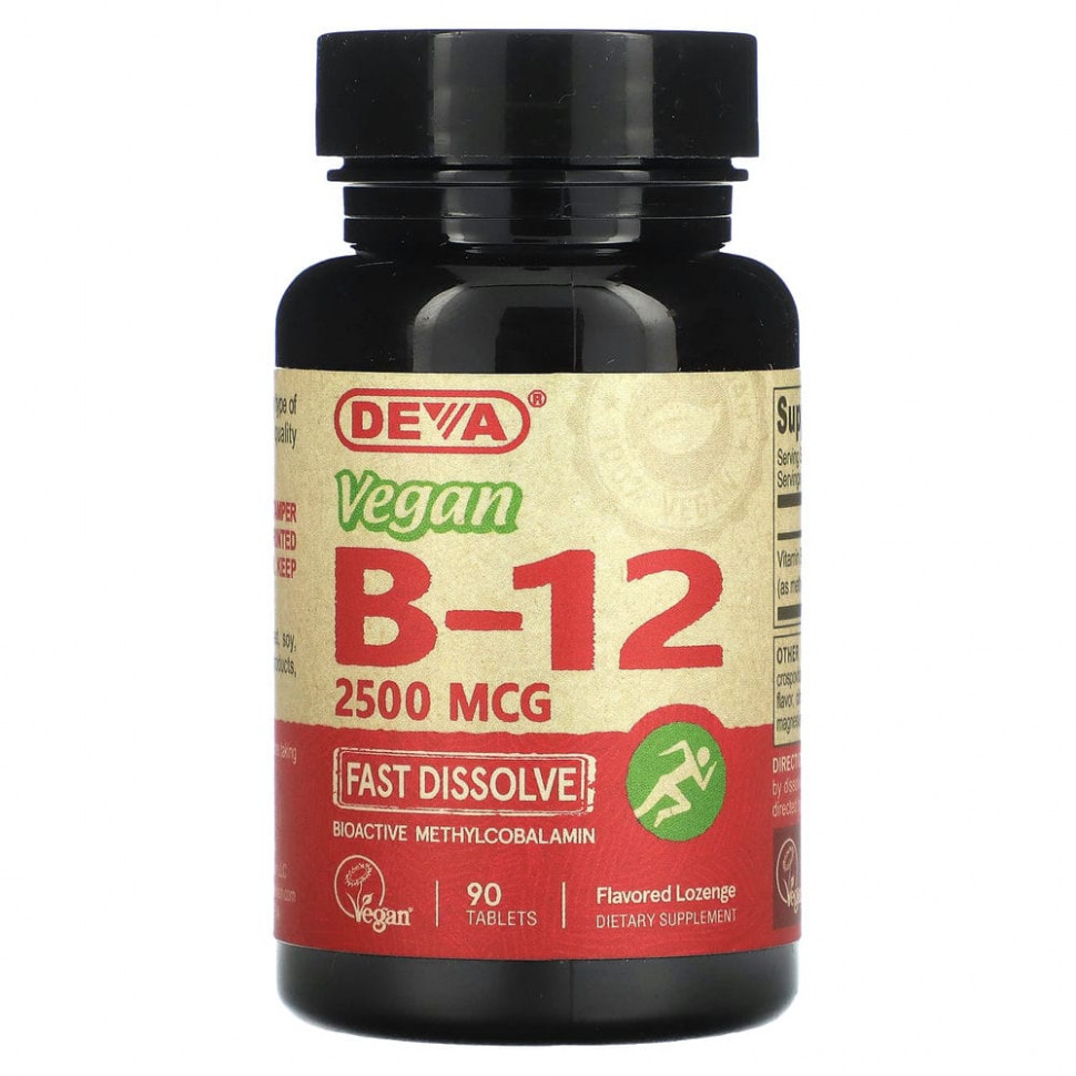  Deva, Vegan B12, 2500 , 90     -     , -, 