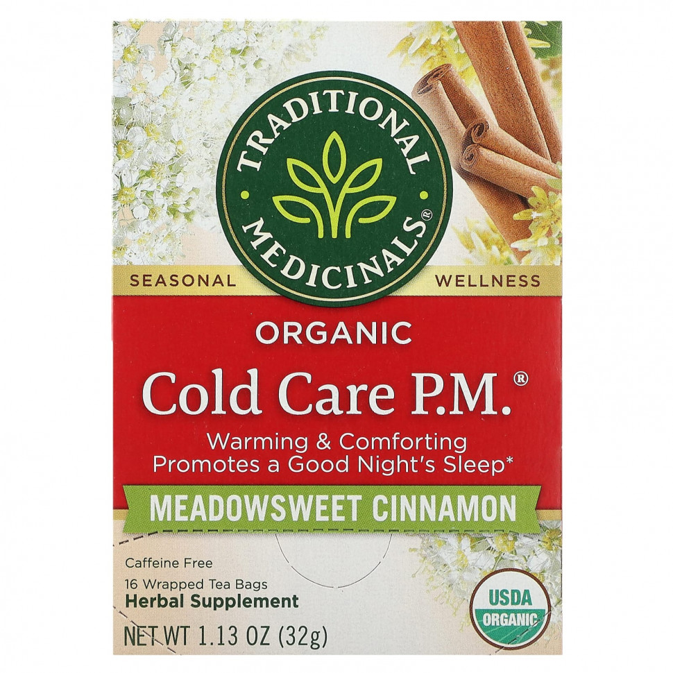  Traditional Medicinals, Organic Cold Care PM, , ,  , 16    , 32  (1,13 )     -     , -, 