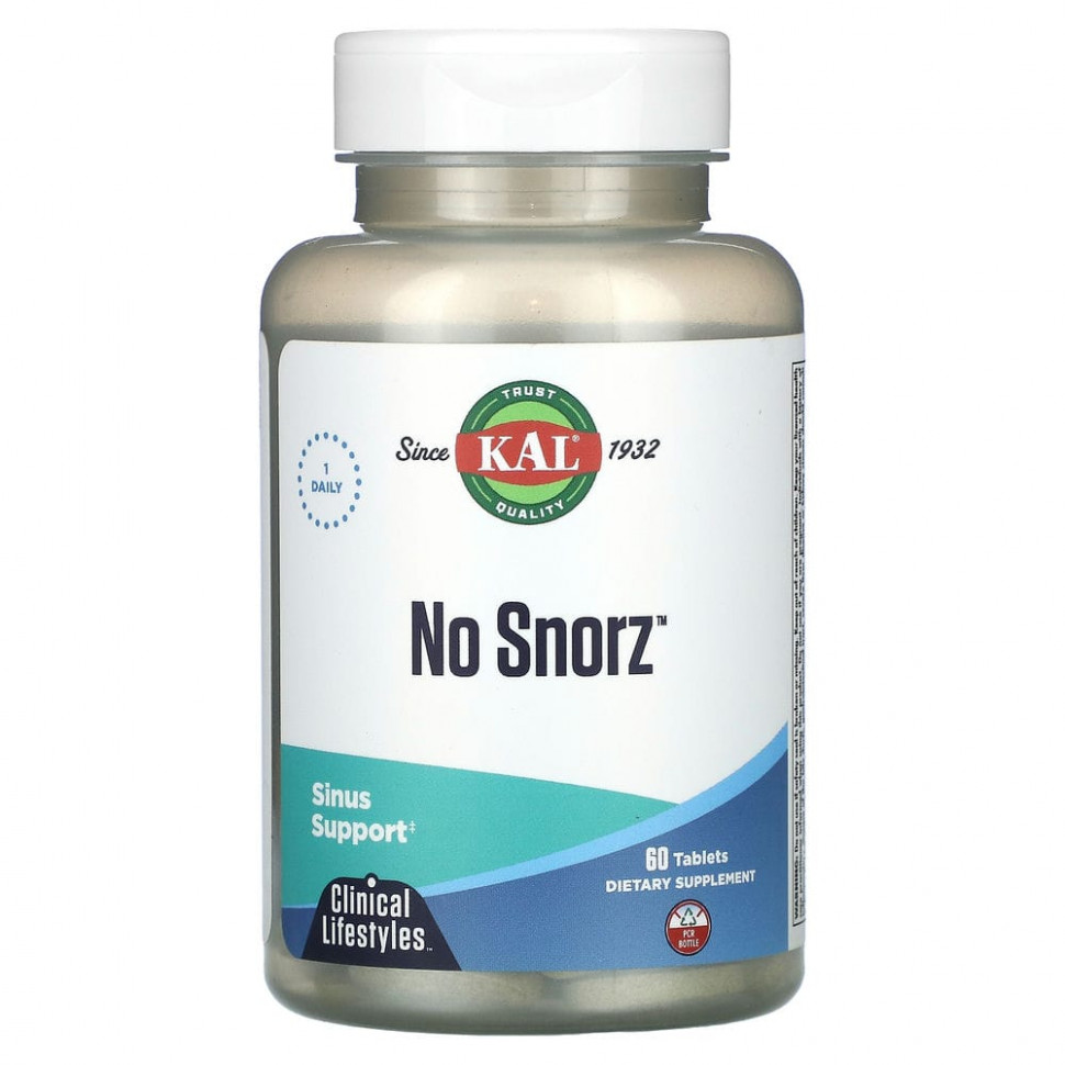 ���� KAL, No Snorz, 60 ��������  Iherb (������) ������ ������