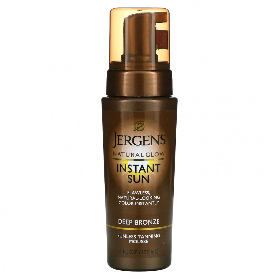  Jergens,    Natural Glow, Instant Sun,  Deep Bronze, 177     -     , -, 