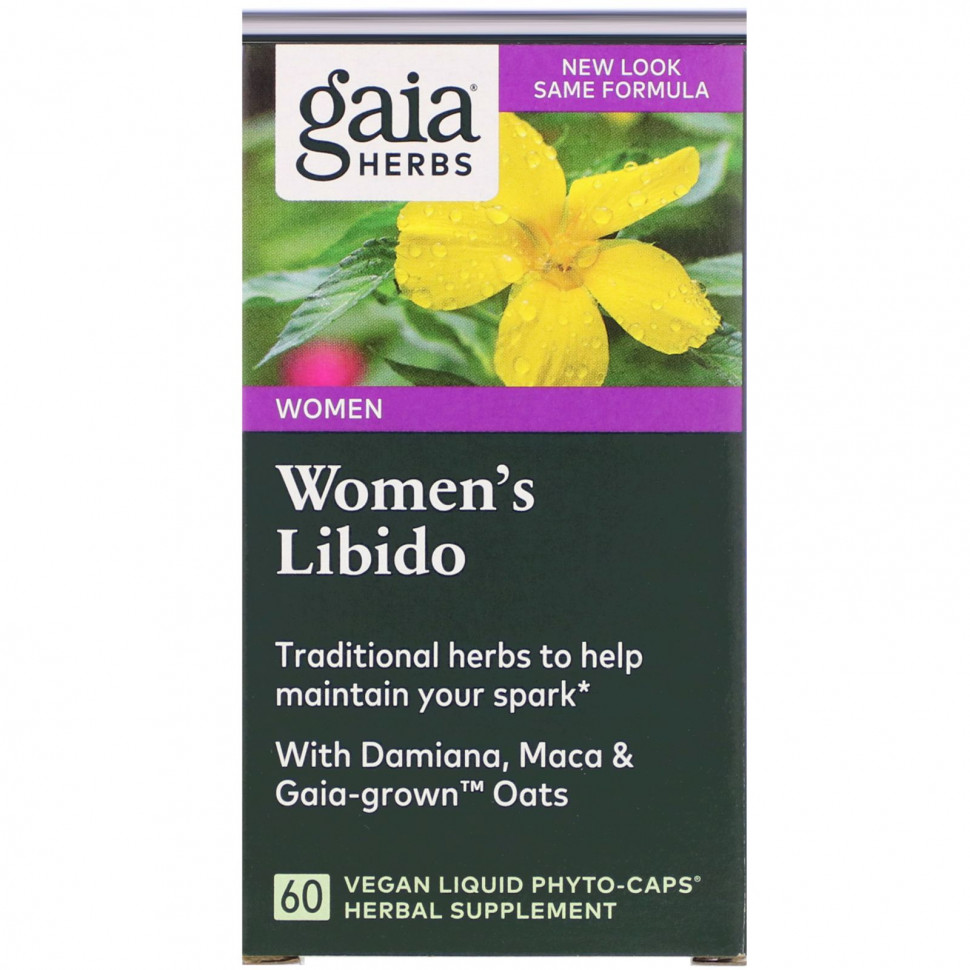  Gaia Herbs, Women's Libido, 60  -      -     , -, 