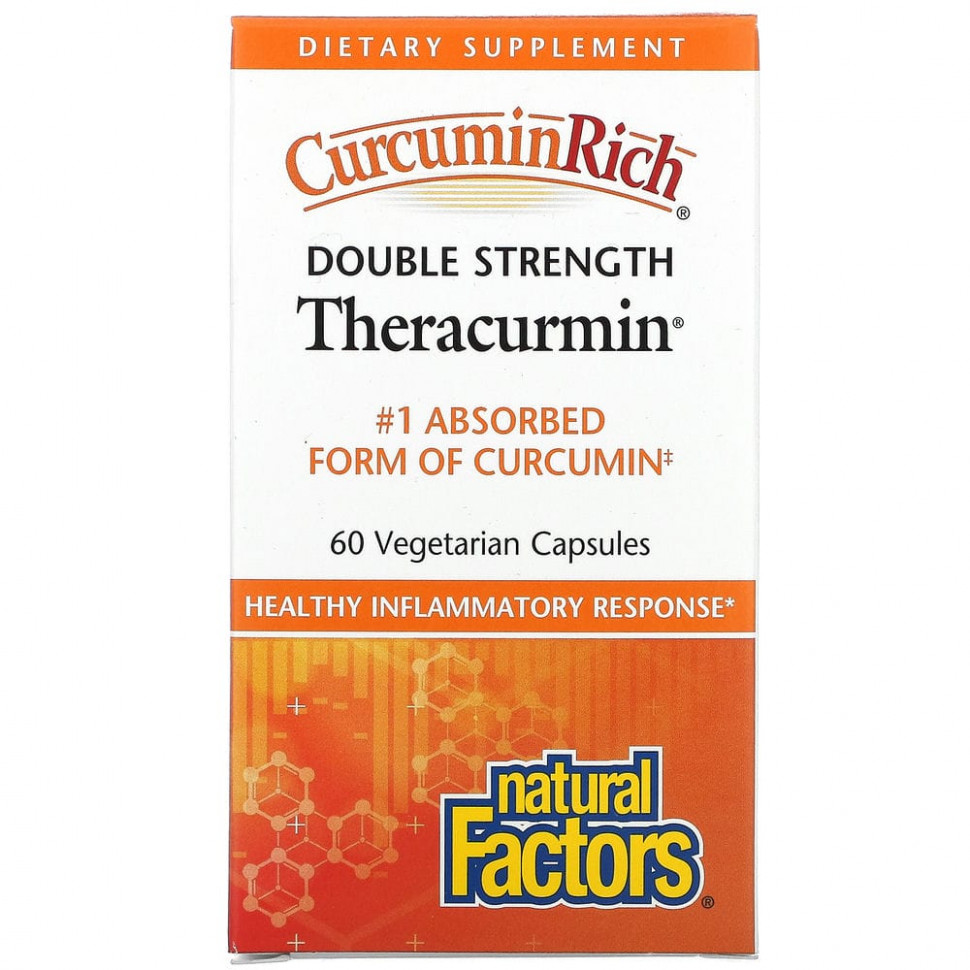  Natural Factors, CurcuminRich, Theracurmin  , 60      -     , -, 