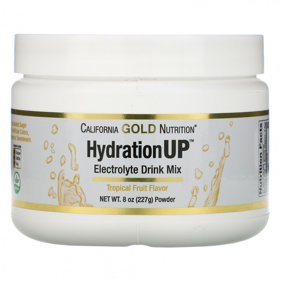  California Gold Nutrition, HydrationUP,     ,  , 227  (8 )    -     , -, 