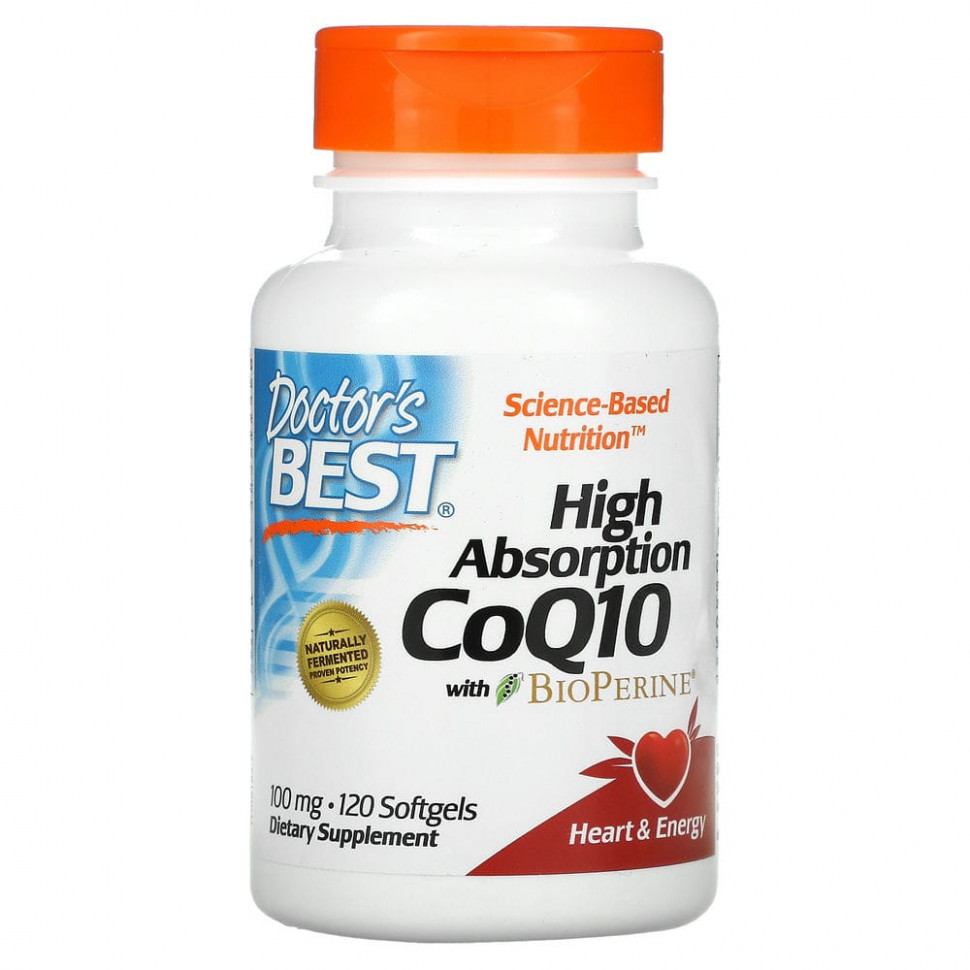  Doctor's Best,  Q10      BioPerine, 100 , 120     -     , -, 