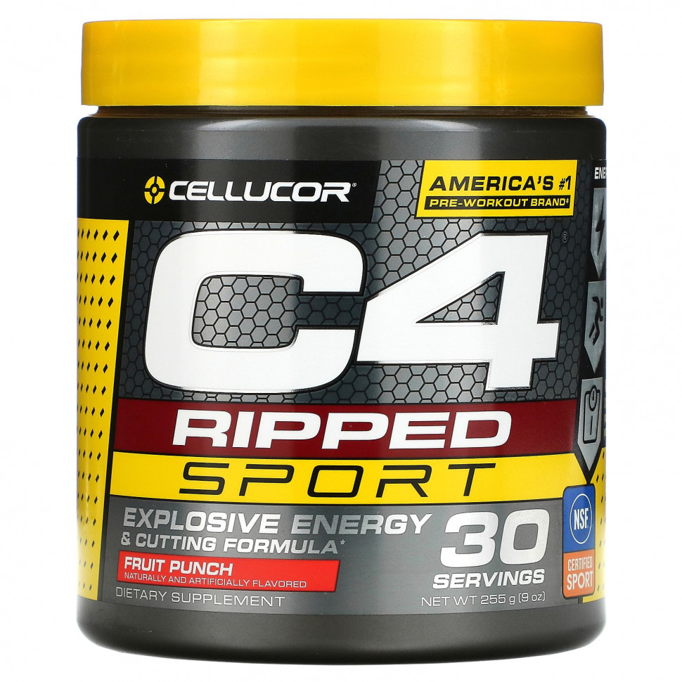  Cellucor, C4 Ripped Sport,  ,  , 255  (9 )    -     , -, 