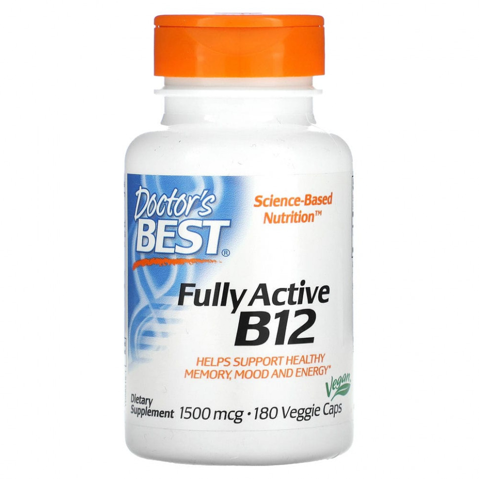  Doctor's Best,   B12, 1500 , 180      -     , -, 