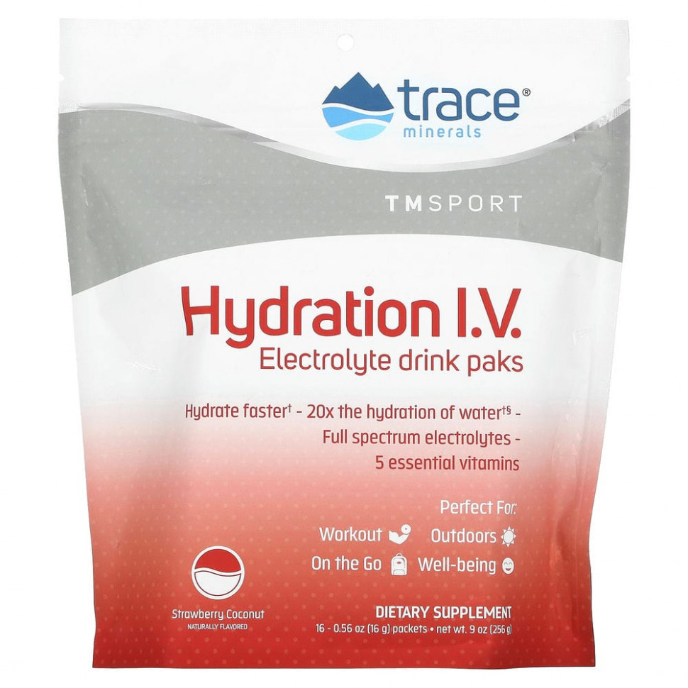  Trace Minerals , TM Sport, Hydration IV,    ,   , 16   16  (0,56 )    -     , -, 