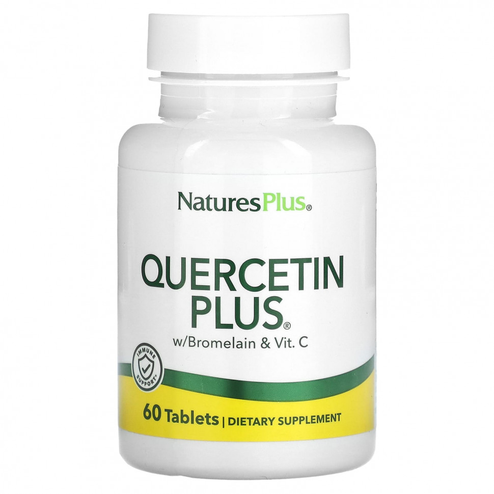  NaturesPlus, Quercetin Plus, 60     -     , -, 