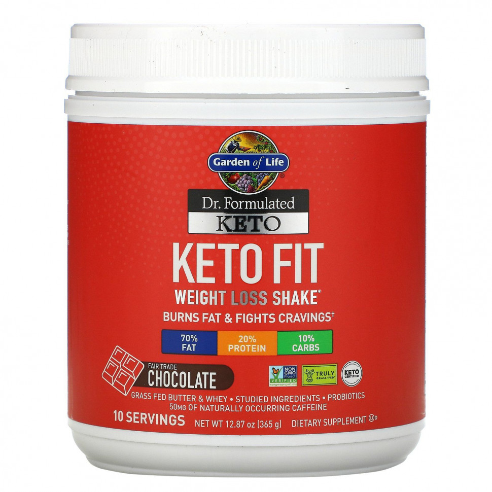  Garden of Life, Dr. Formulated, Keto Fit,   , , 365  (12,87 )    -     , -, 