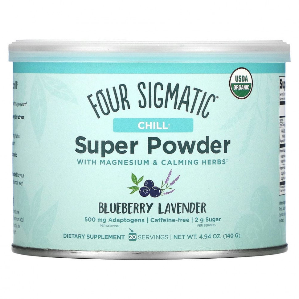  Four Sigmatic, Chill Super Powder     ,   , 140  (4,94 )    -     , -, 