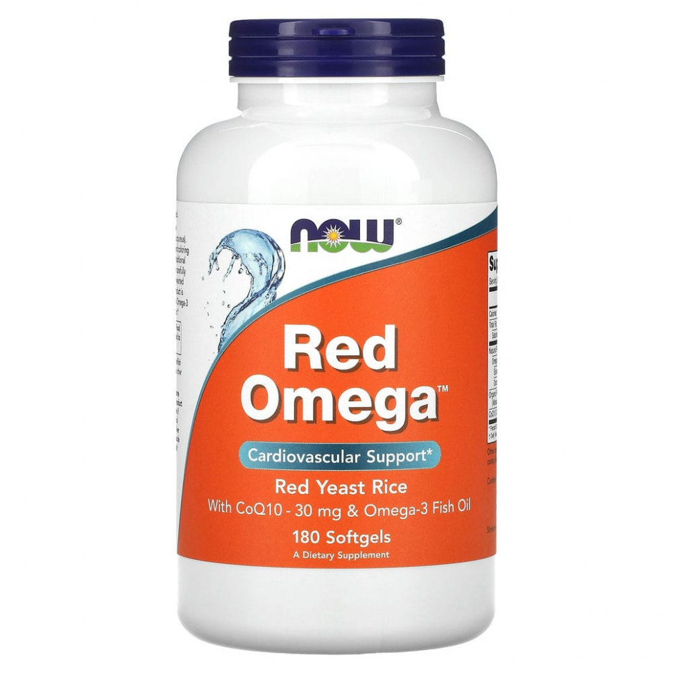  NOW Foods, Red Omega, 180      -     , -, 