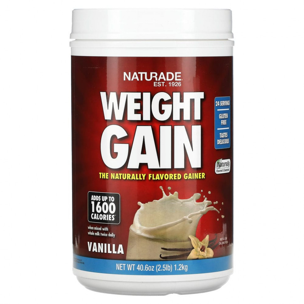  Naturade, Weight Gain,    , , 1,1  (2,5 , 40,6 )    -     , -, 