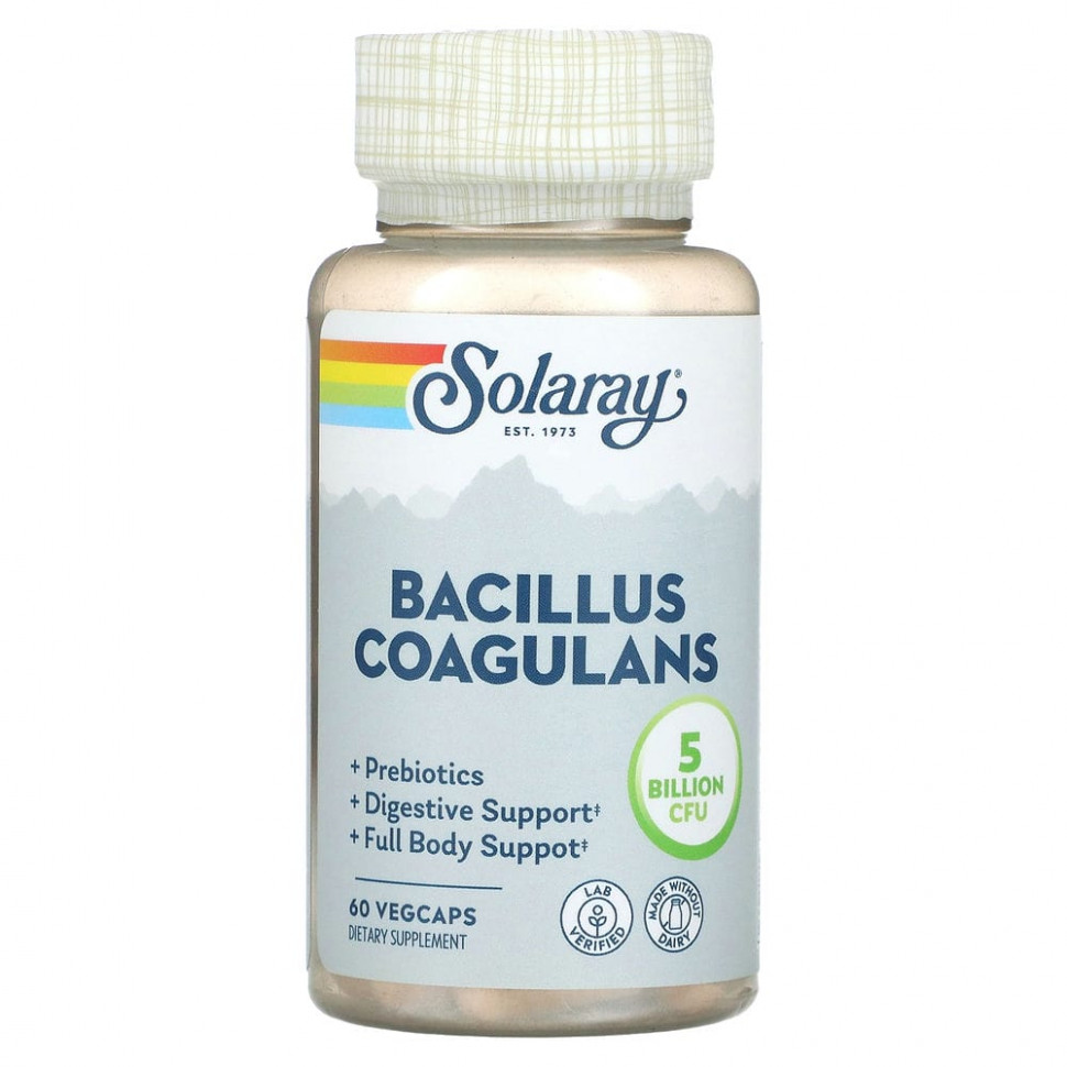  Solaray,    (B. coagulans), 2,5   , 60      -     , -, 