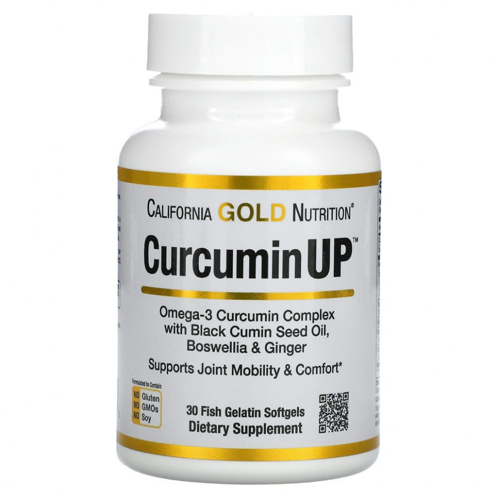  California Gold Nutrition, CurcuminUP,   -3  ,       , 30        -     , -, 