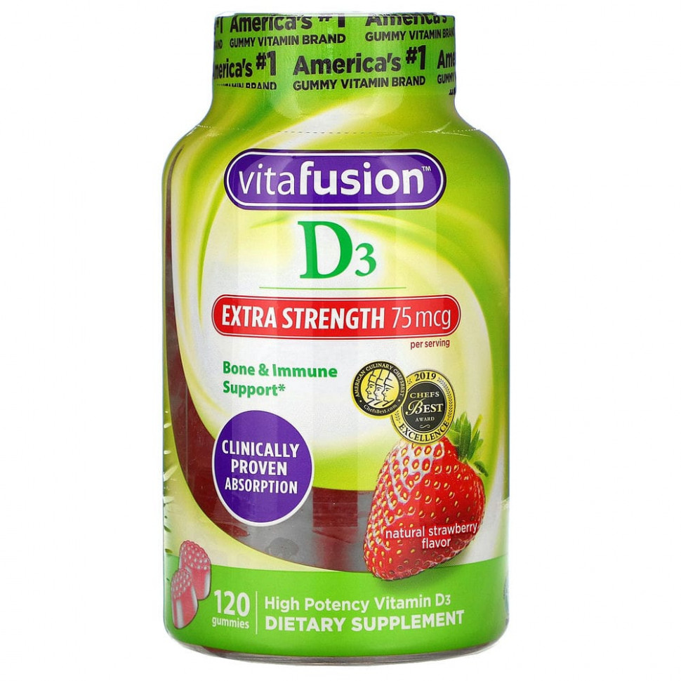  VitaFusion,  D3   ,    ,   , 37.5 , 120      -     , -, 