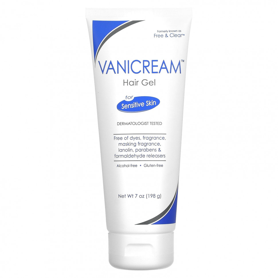  Vanicream, Hair Gel, For Sensitive Skin, 7 oz. (198 g)    -     , -, 