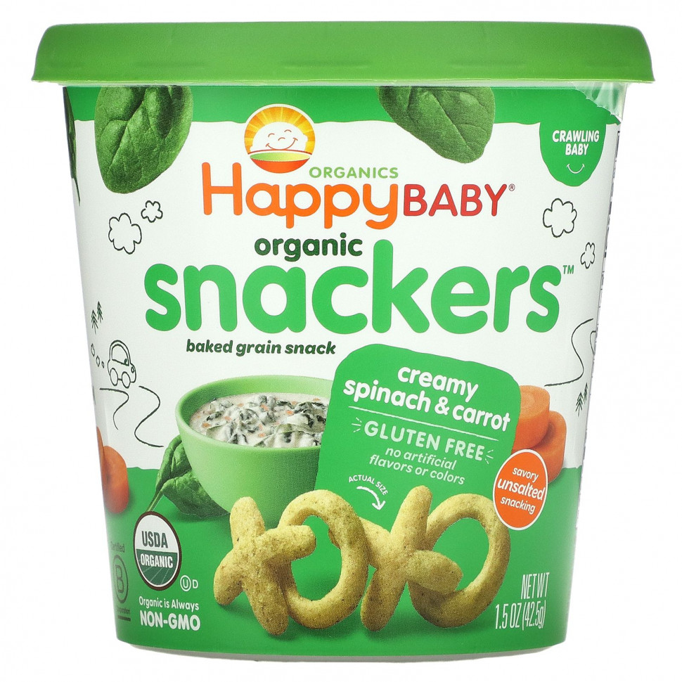  Happy Family Organics, Organic Snackers,    , 42,5  (1,5 )    -     , -, 