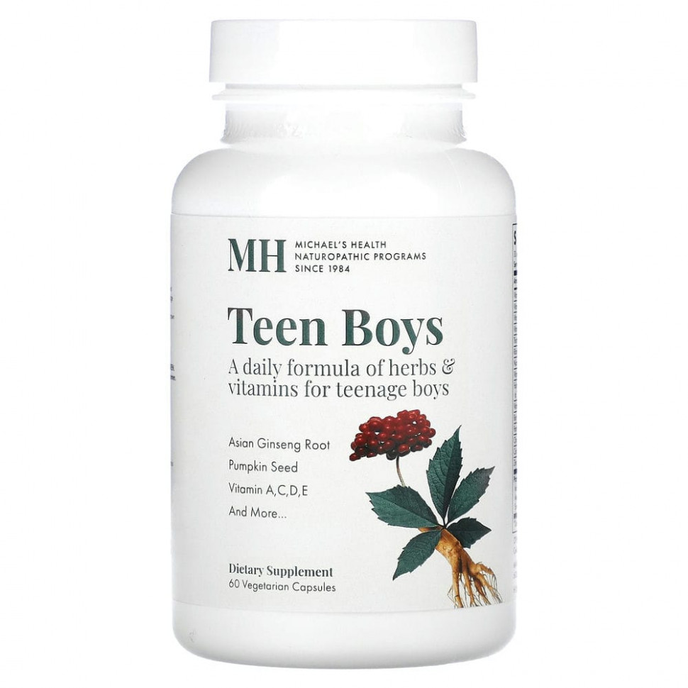  Michael's Naturopathic, Teen Boys Caps,   -,    , 60      -     , -, 