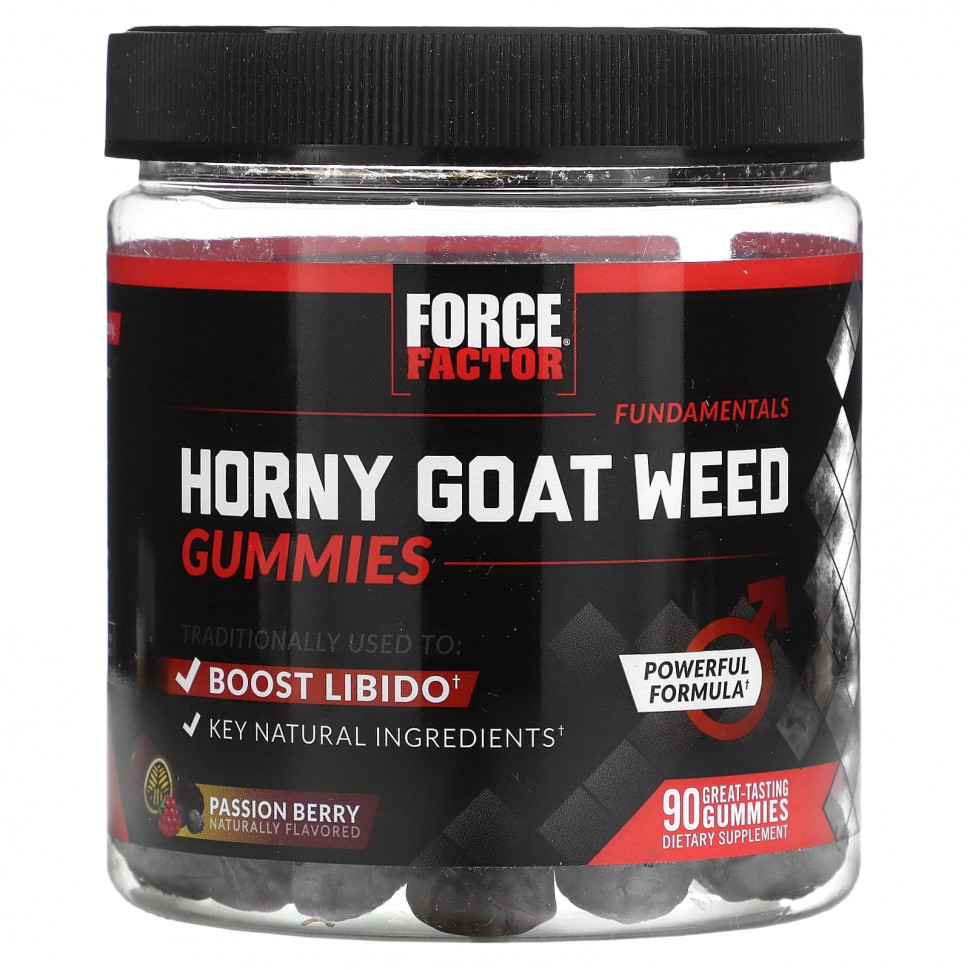  Force Factor, Fundamentals, Horny Goat Weed, , 90    Iherb ()  