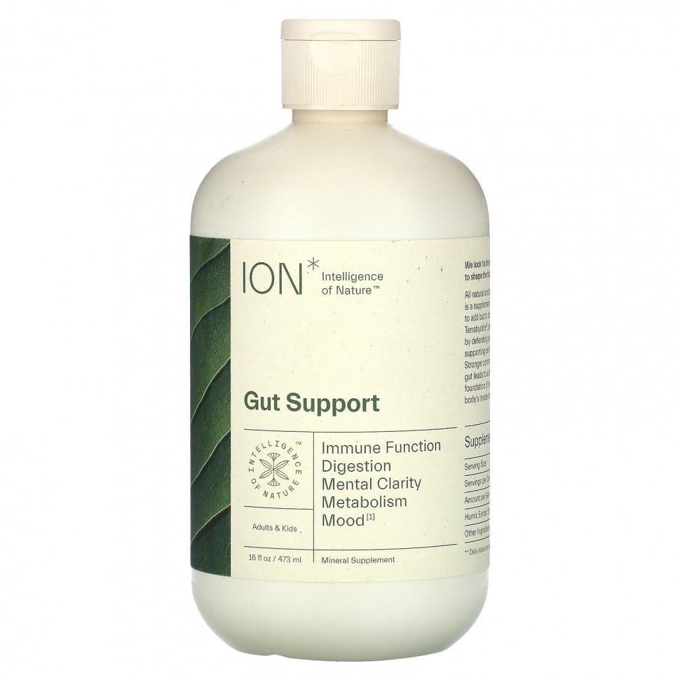  ION Biome, Gut Health, Mineral Supplement, 16 fl oz (473 ml)    -     , -, 