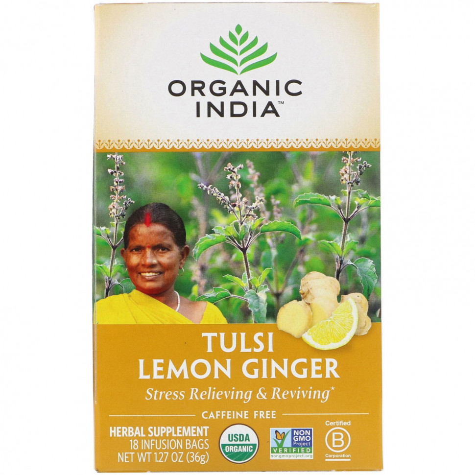  Organic India,   ,   ,  , 18 , 36  (1,27 )    -     , -, 