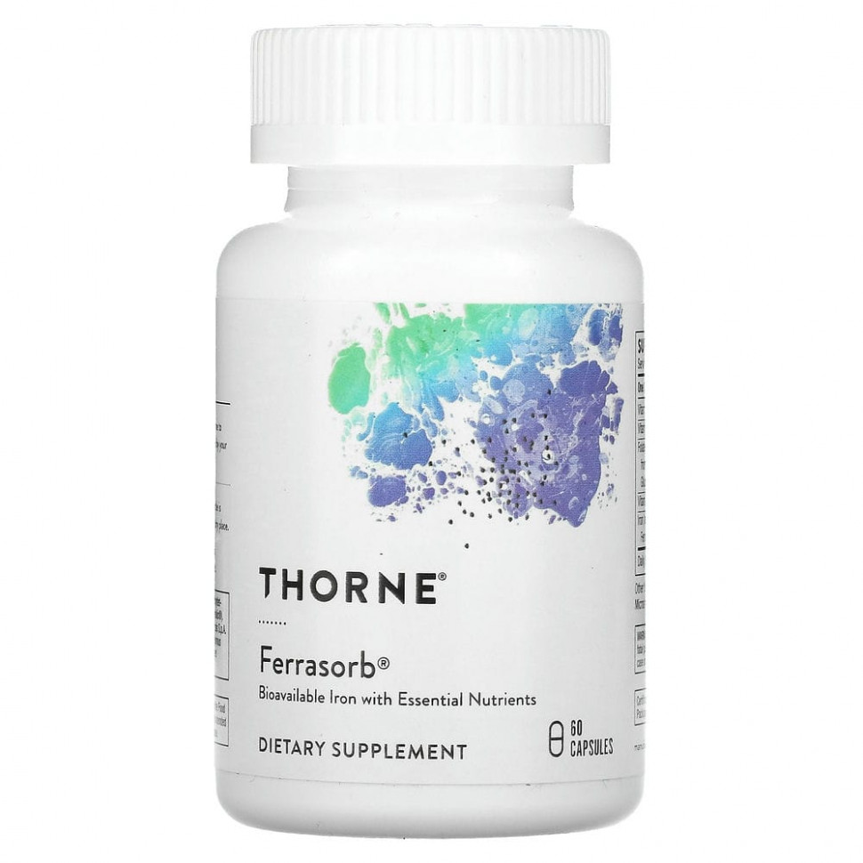  Thorne Research, Ferrasorb,   , 60     -     , -, 