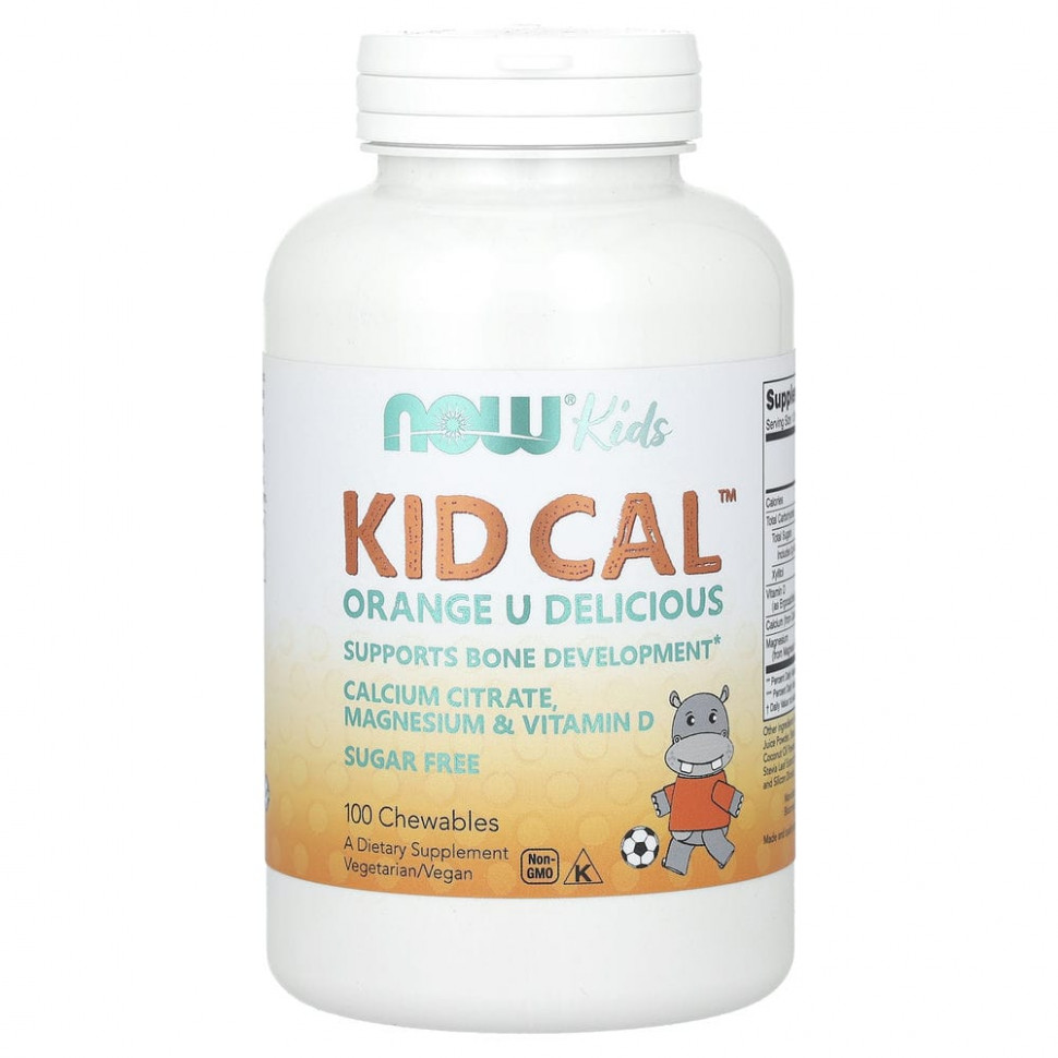  NOW Foods, Kid Cal, 100      -     , -, 