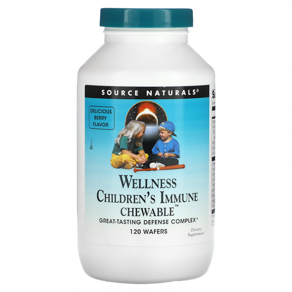  Source Naturals, Wellness Children's Immune,  ,   , 120     -     , -, 