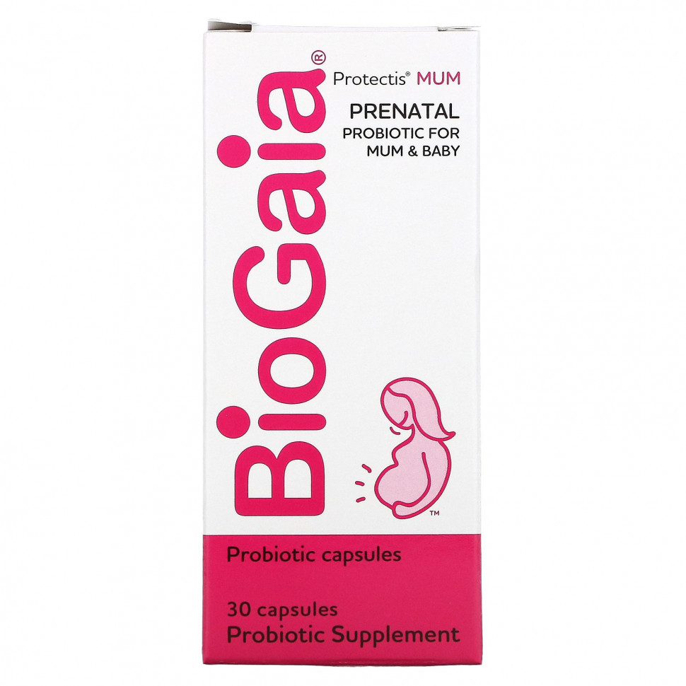 ���� BioGaia, Protectis MUM, ������������ ���������, 30 ������  Iherb (������) ������ ������