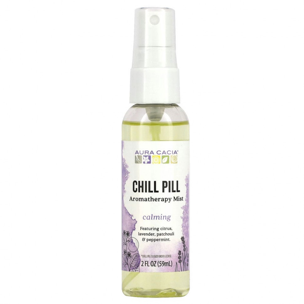  Aura Cacia, Chill Pill  Essential Solutions, 2   (59 )    -     , -, 