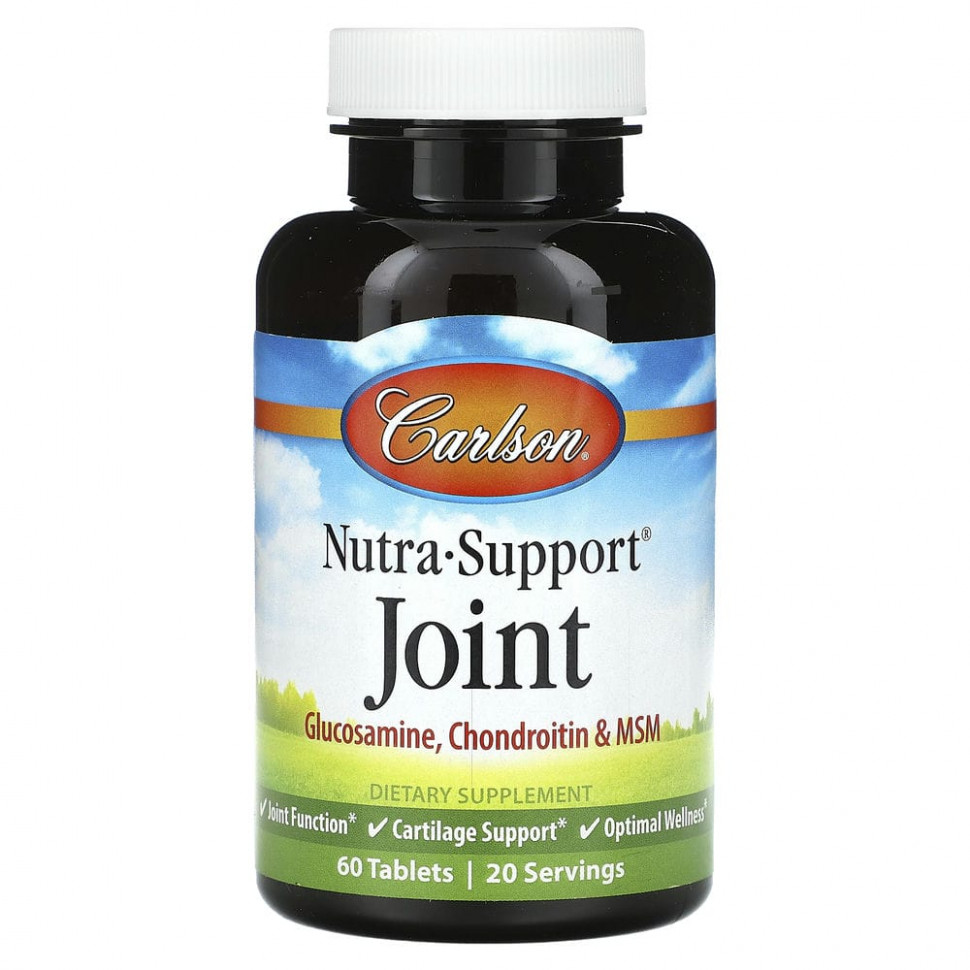  Carlson, Nutra-Support Joint, 60   Iherb ()  